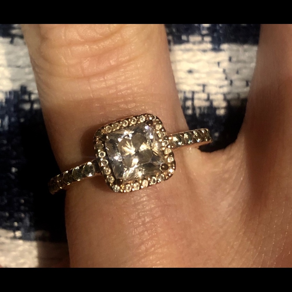 COPY - PANDORA|rose gold diamond ring ✖️